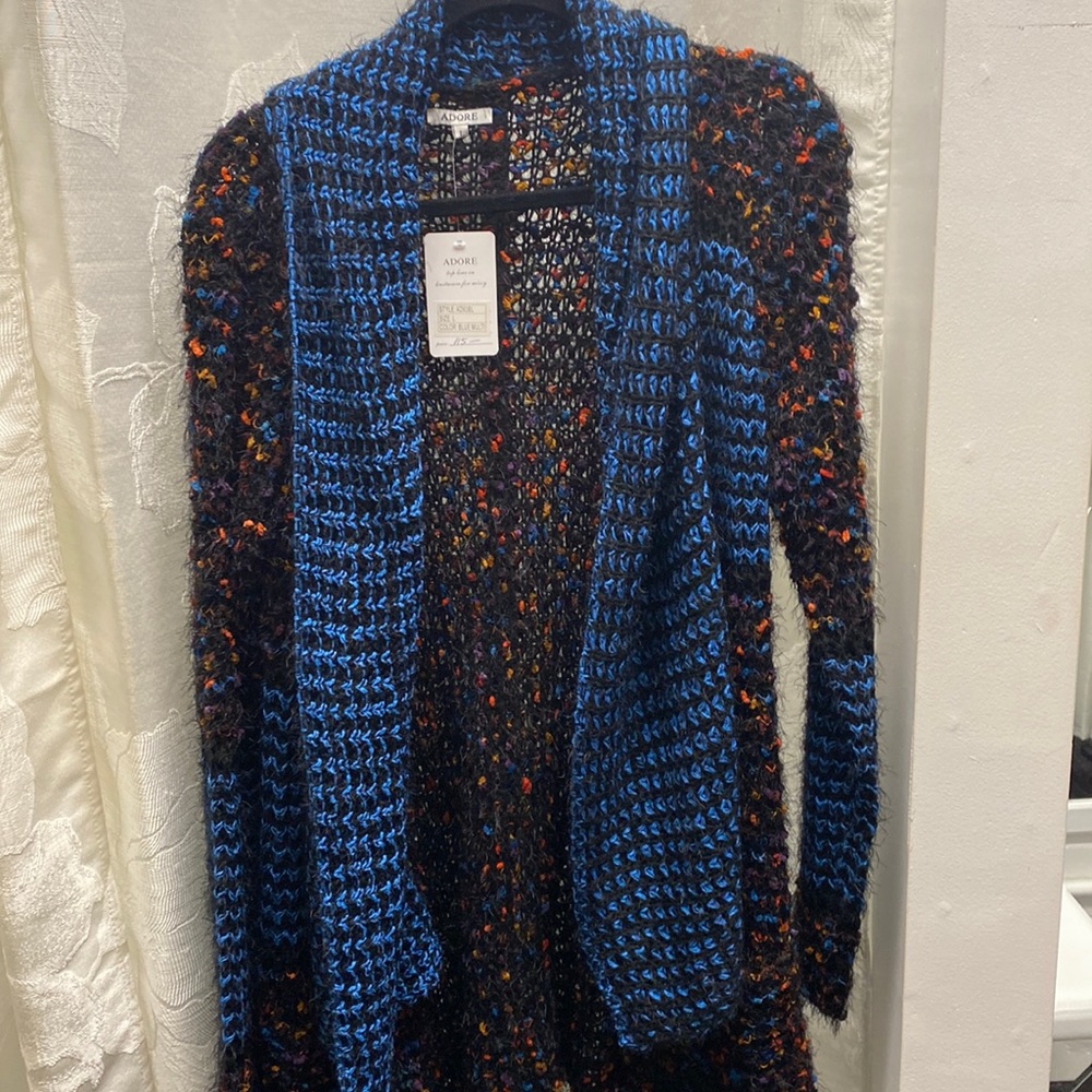 Multi color sweater jkt